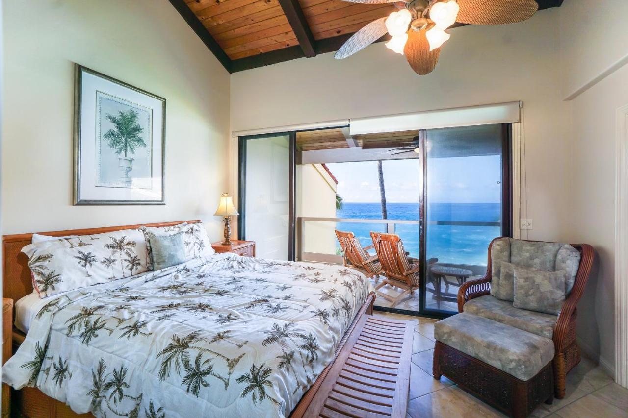 Luxurious 3 Bedroom / 2 Ba Direct Oceanfront Condo Kailua-Kona Eksteriør billede